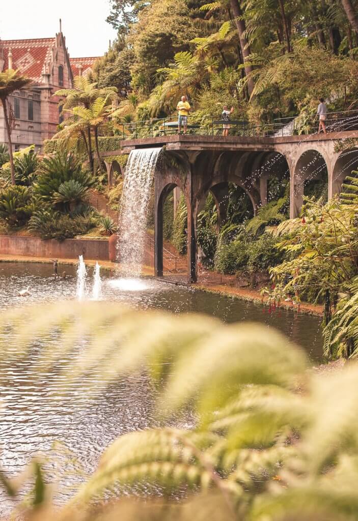 See im Monte Palace in Funchal auf Madeira