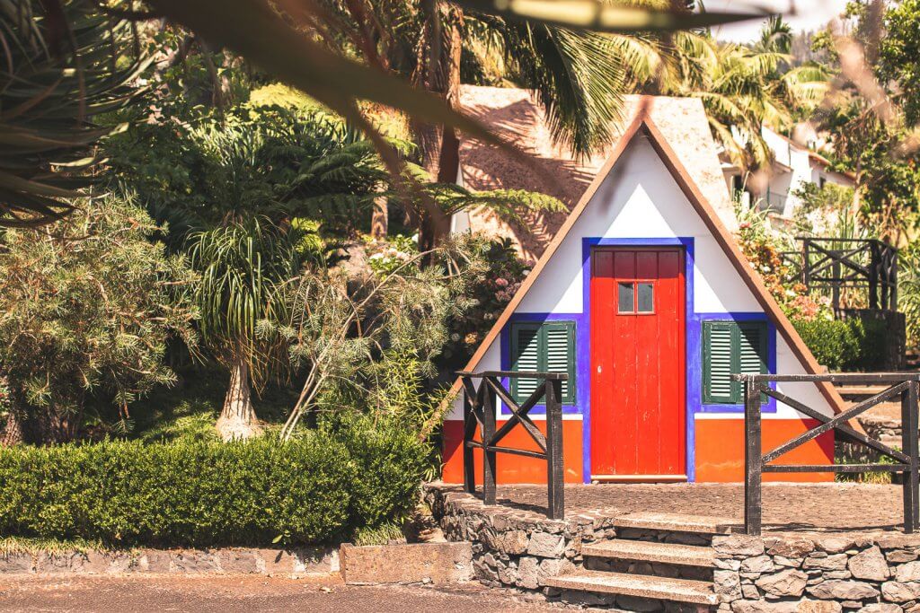 Haus im Monte Palace in Funchal auf Madeira