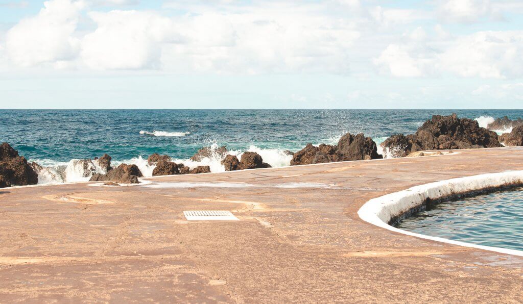Naturschwimmbecken in Porto Moniz auf Madeira