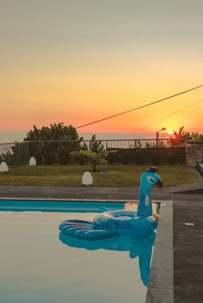 Sonnenuntergang auf Madeira in der Villa Panoramica 2