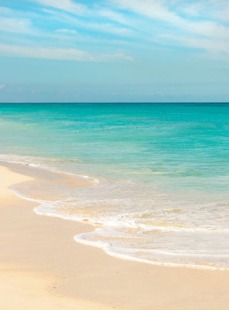 Eagle Beach auf Aruba in der Karibik