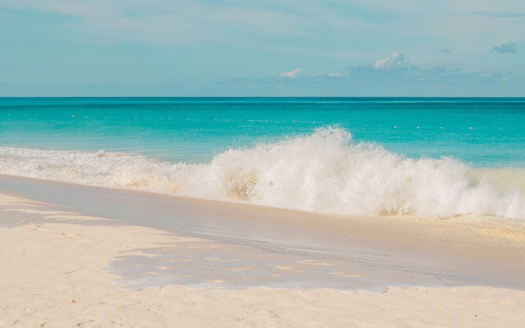 Eagle Beach auf Aruba in der Karibik