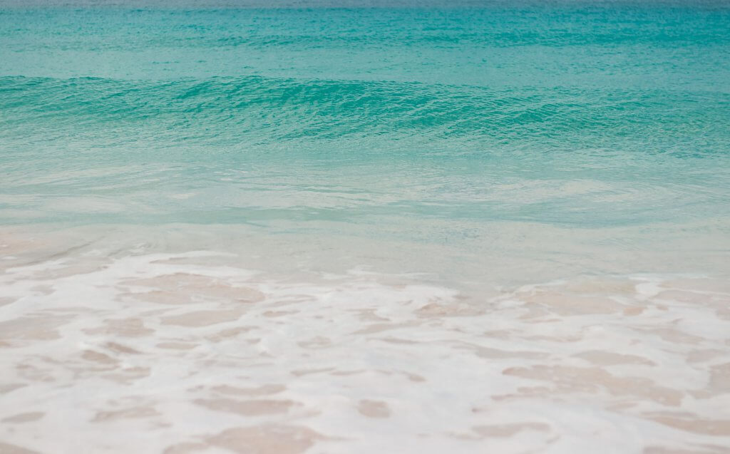 Meer auf Barbados in der Karibik