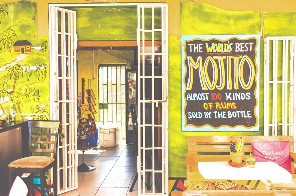 Bar in Willemstad auf Curacao