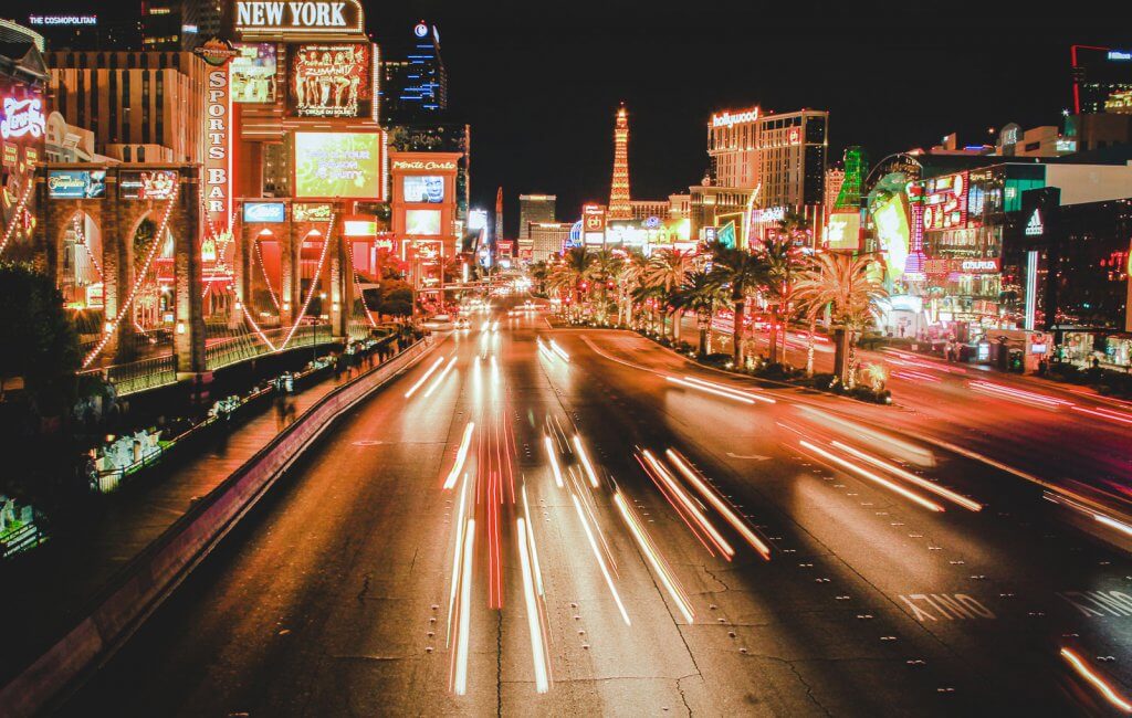 Las Vegas Langzeitbelichtung
