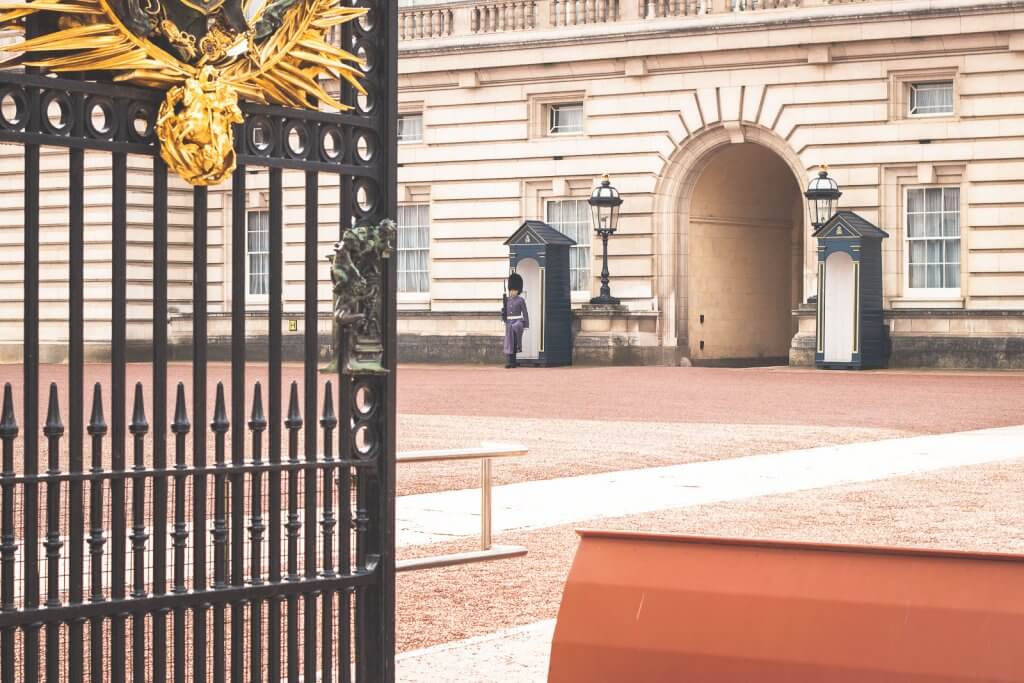 Buckingham Palace in London