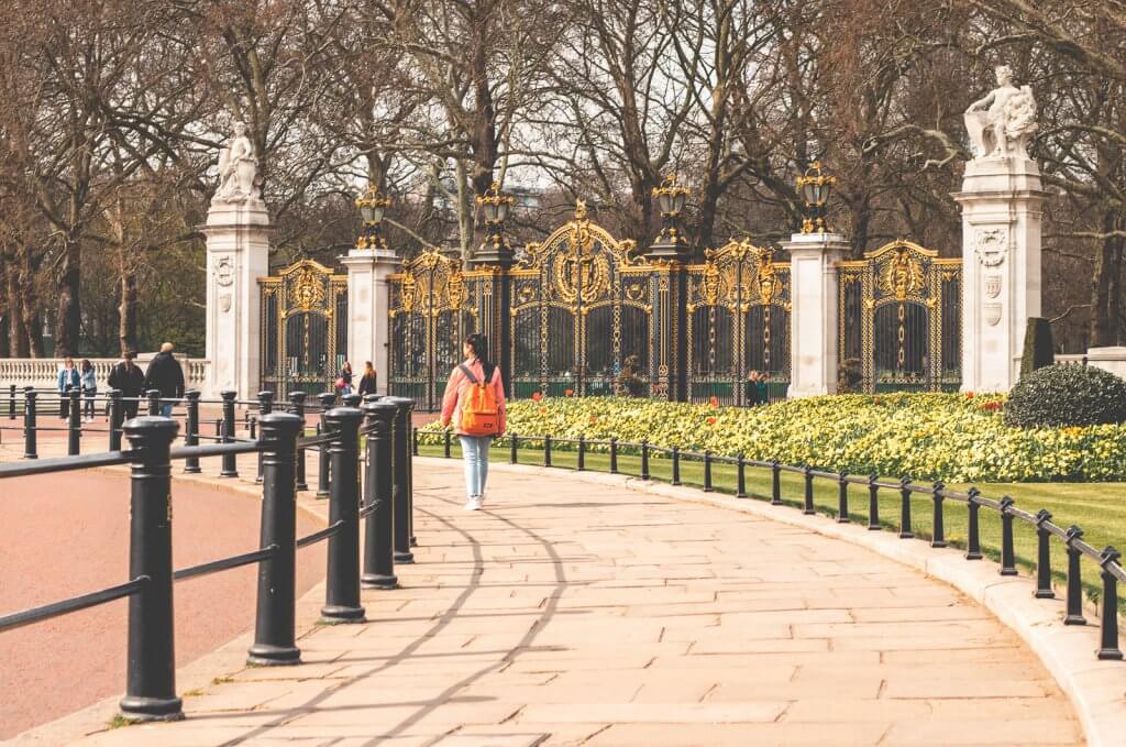 Buckingham Palace in London