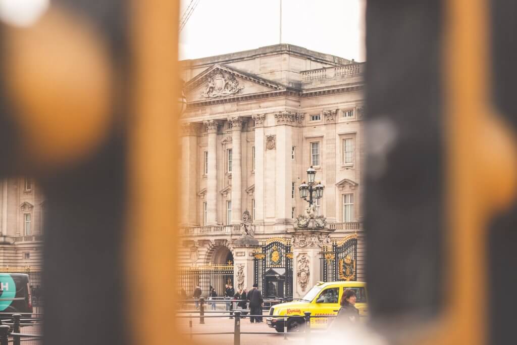 Buckingham Palace in London