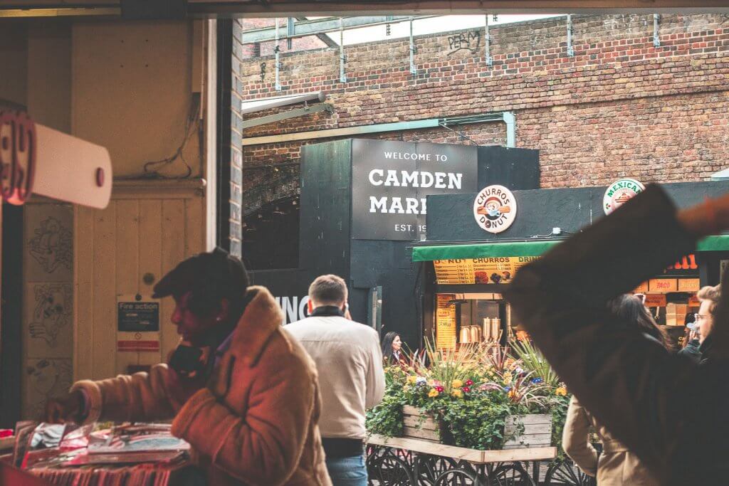Camden Market in London