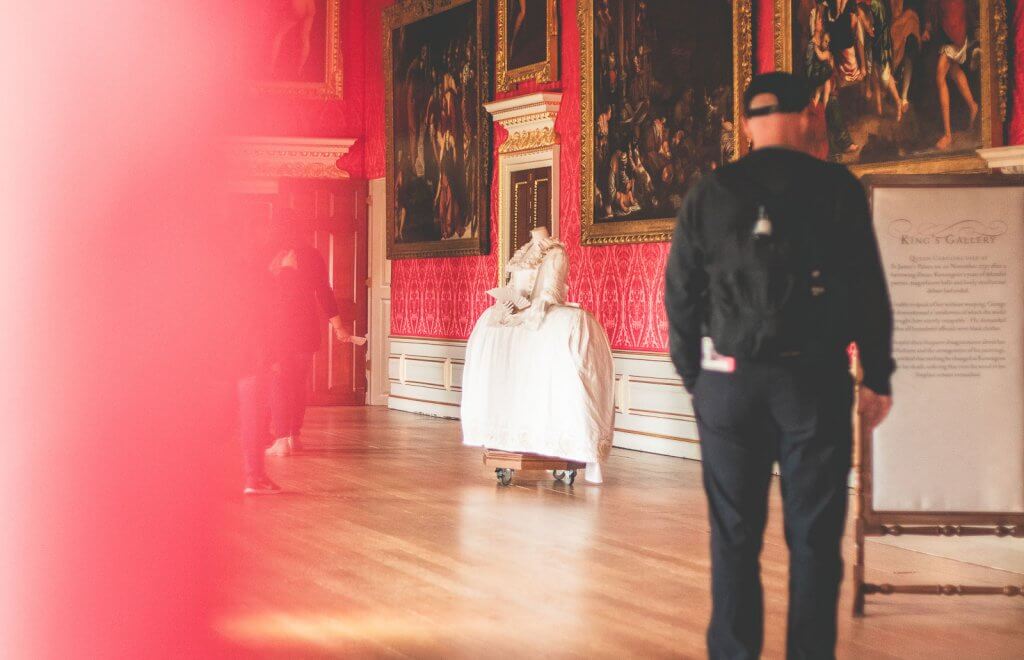 Ausstellung in Kensington Palace in London