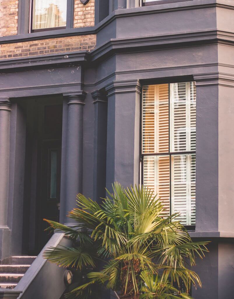 Häuser in Notting Hill in London